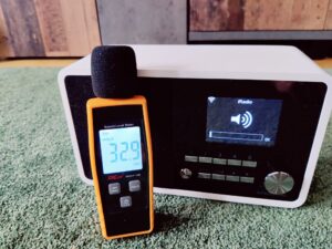 Imperial 22-322-00 i110 Internetradio Lautstärke auf niedrigster Stufe