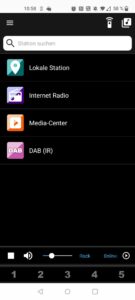 Imperial 22-322-00 i110 Internetradio App Startseite