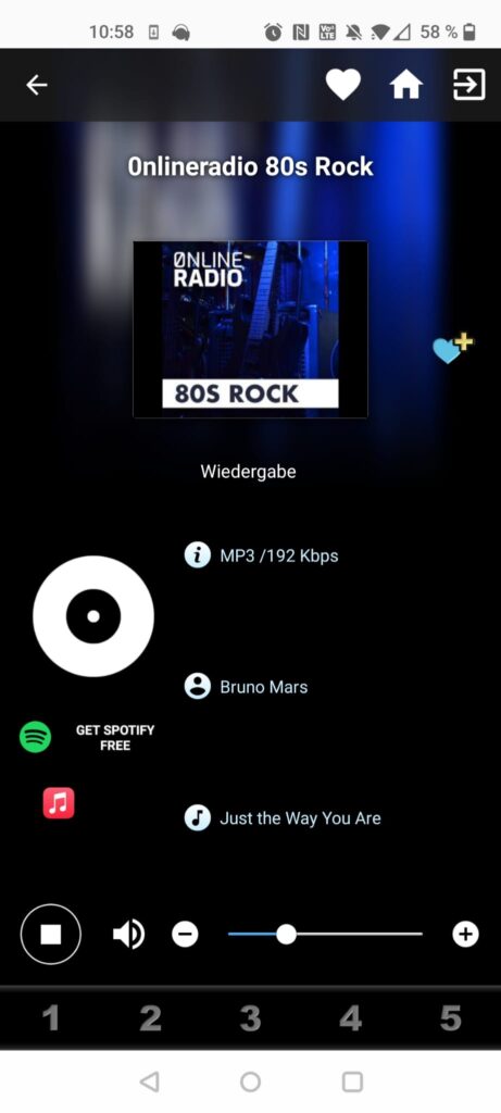 Imperial 22-322-00 i110 Internetradio App Senderanzeige