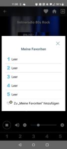 Imperial 22-322-00 i110 Internetradio App Favoritenspeicher