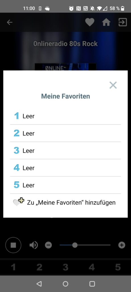 Imperial 22-322-00 i110 Internetradio App Favoritenspeicher