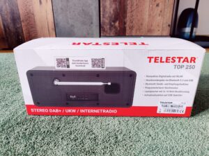 Telestar TOP 250 Internetradio Verpackung