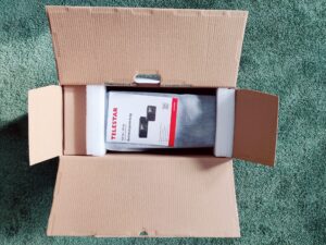 Telestar TOP 250 Internetradio Verpackung offen