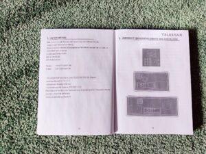 Telestar TOP 250 Internetradio Bedienungsanleitung innen