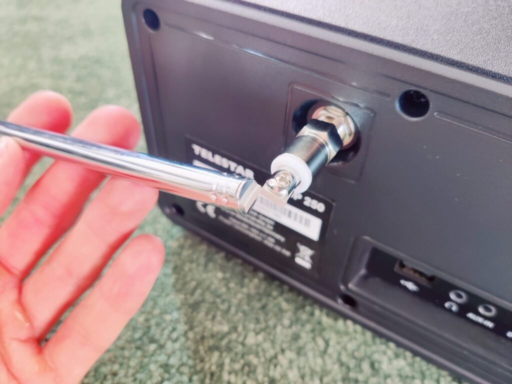 Telestar TOP 250 Internetradio Antennenanschluss