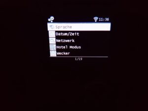 Telestar TOP 250 Internetradio Einstellungen