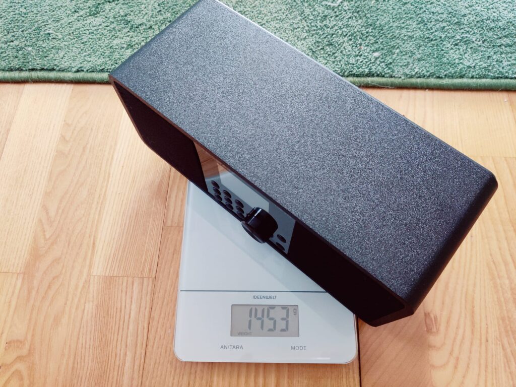 Telestar TOP 250 Internetradio Gewicht im Test