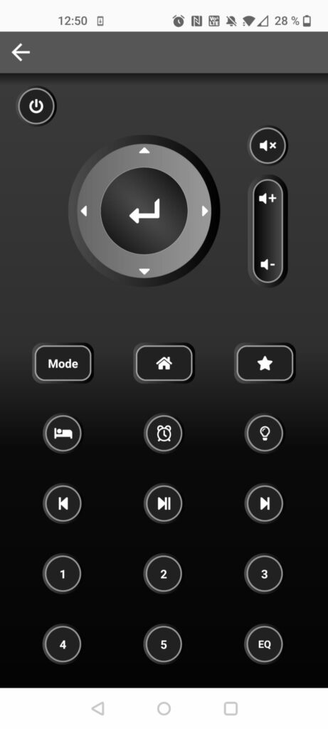 Xoro DAB 300 IR Internetradio App Fernbedienung