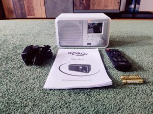 Xoro DAB 300 IR Internetradio Startbild