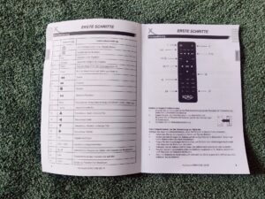 Xoro DAB 300 IR Internetradio Bedienungsanleitung innen