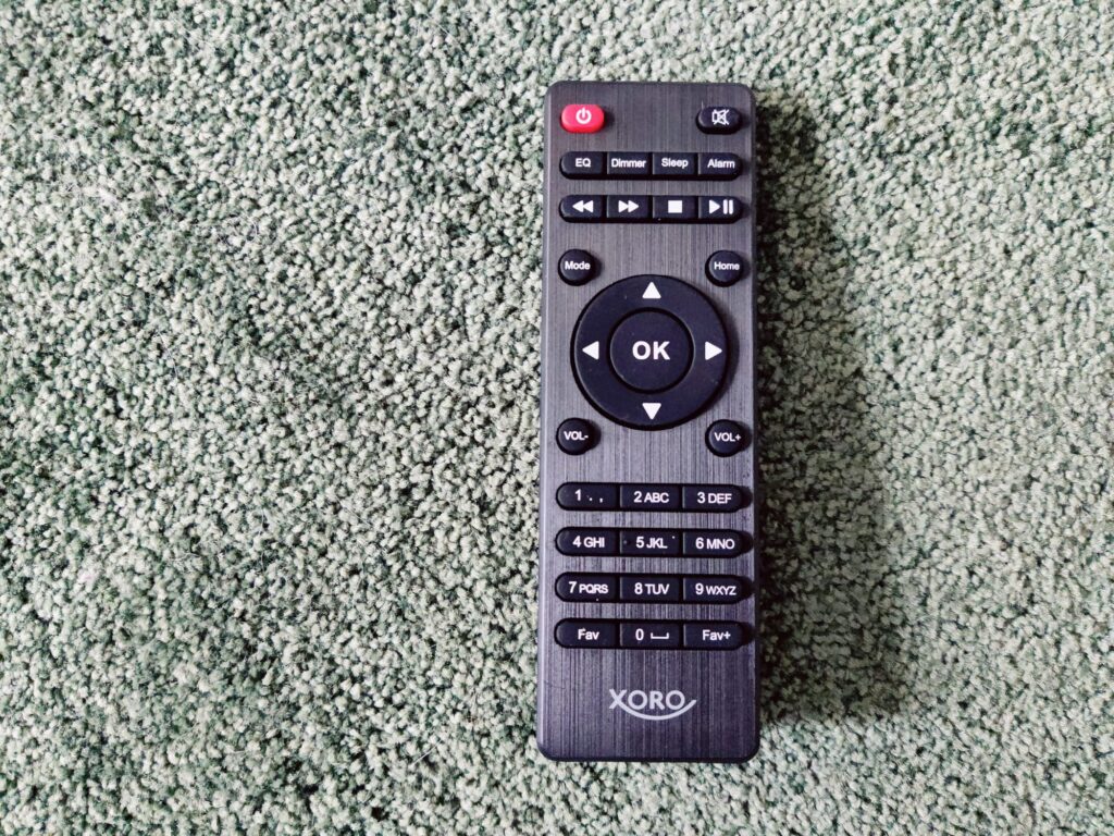Xoro DAB 300 IR Internetradio Fernbedienung