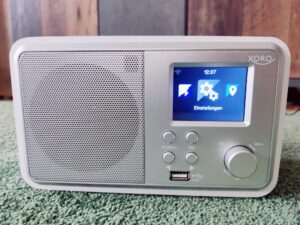 Xoro DAB 300 IR Internetradio Hauptmenü