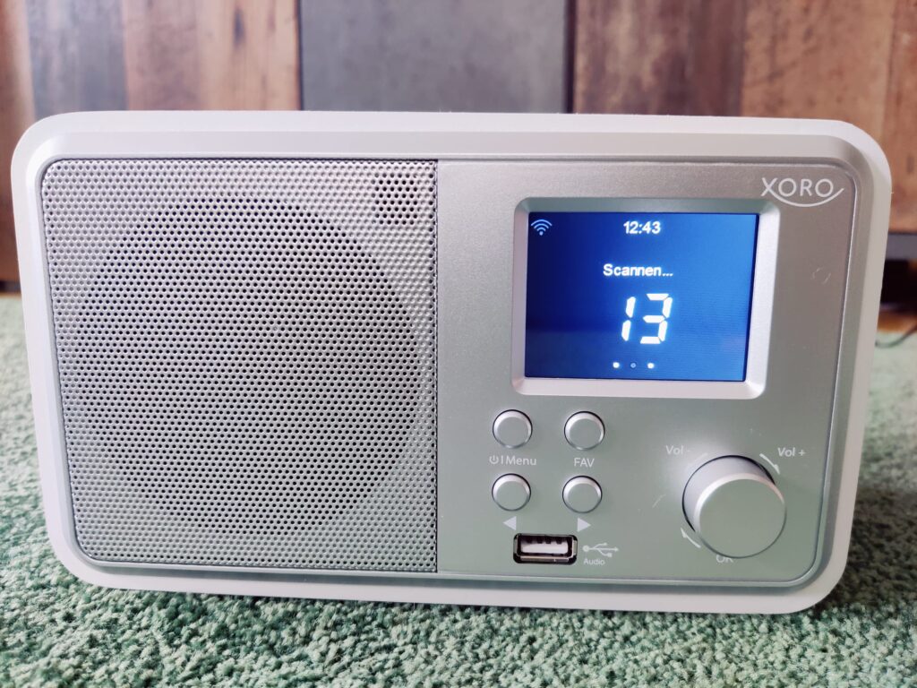Xoro DAB 300 IR Internetradio DAB+-Sendersuche