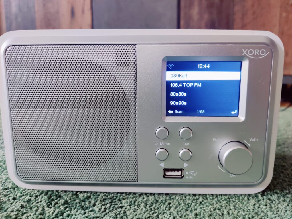 Xoro DAB 300 IR Internetradio DAB+ Senderauswahl