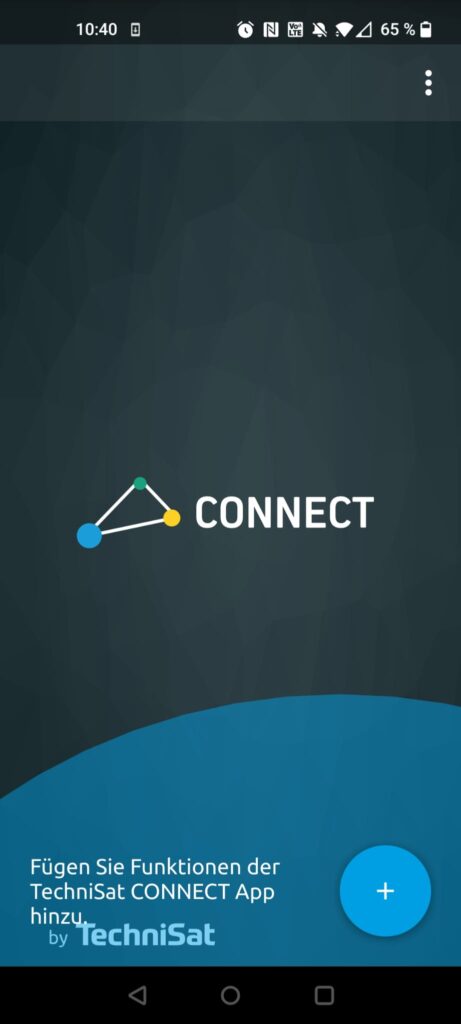 TechniSat VIOLA 2 C IR Internetradio App Startseite