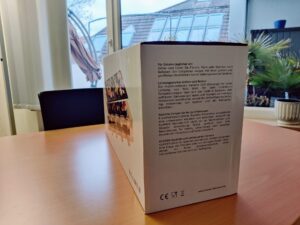 Klamer 1500 Raclette Verpackung seitlich