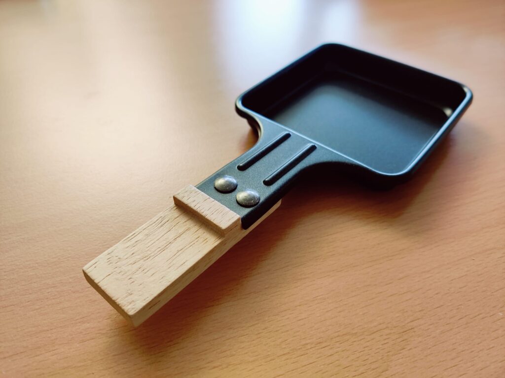 Klamer 1500 Raclette Pfännchen Holzgriff