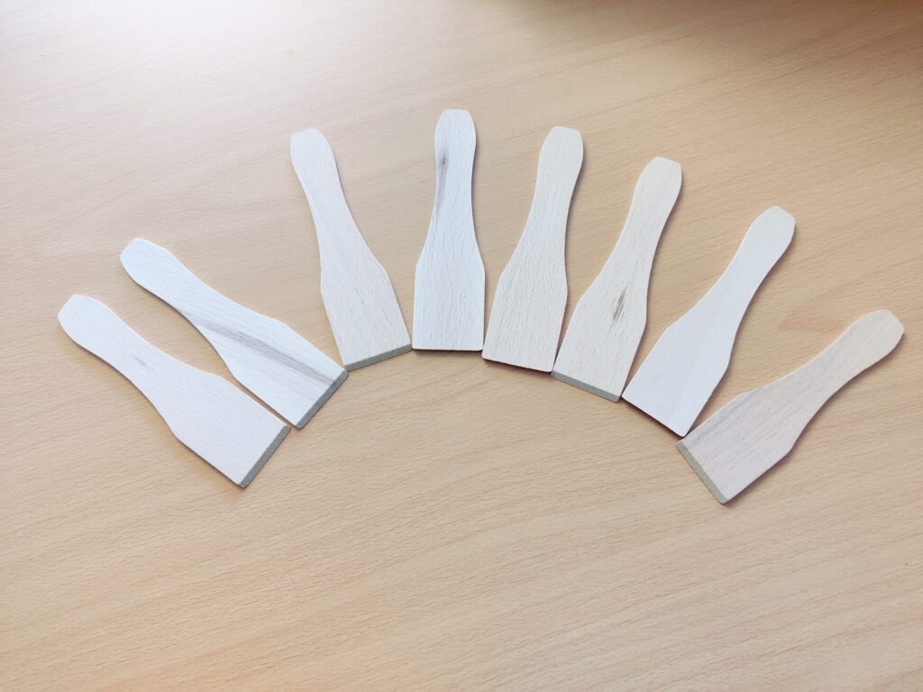 Klamer 1500 Raclette acht Spatel