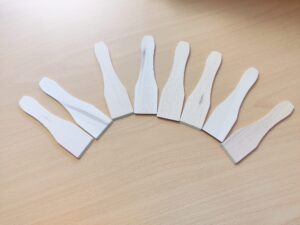 Klamer 1500 Raclette acht Spatel