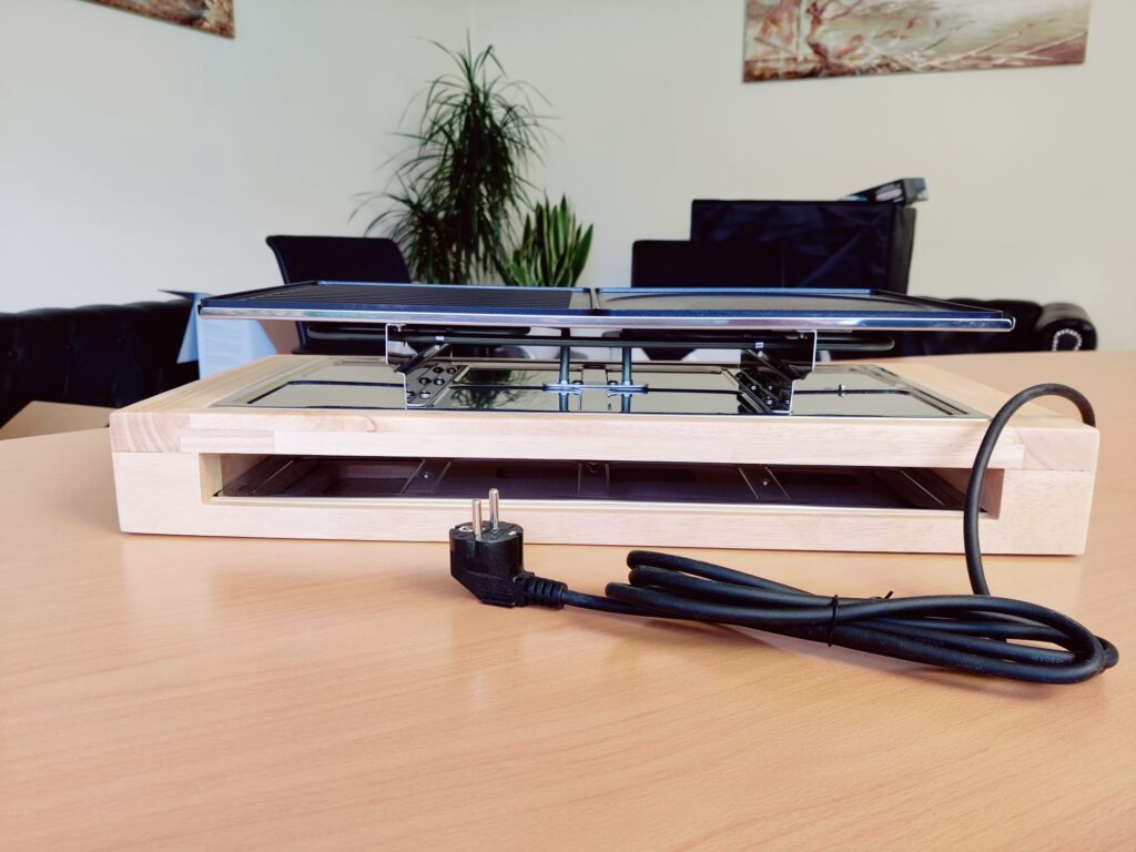 Klamer 1500 Raclette von hinten