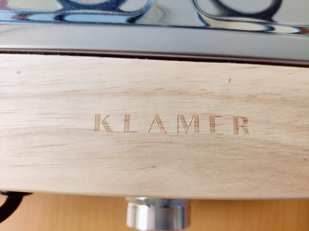 Klamer 1500 Raclette Gravur im Holz