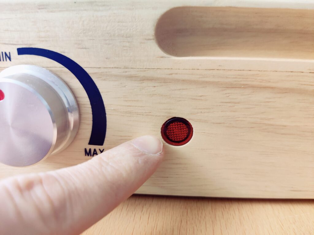 Klamer 1500 Raclette Kontrollleuchte