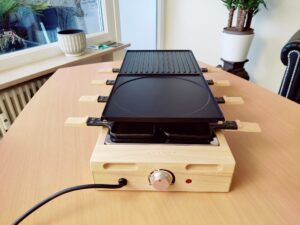 Klamer 1500 Raclette mit allen Pfännchen