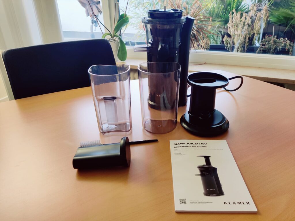 Klamer 150 Slow-Juicer Übersicht