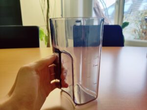 Klamer 150 Slow-Juicer Saftbehälter mit Griff