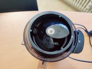 Klamer 150 Slow-Juicer Pressschnecke eingesetzt