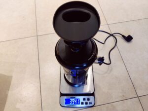 Klamer 150 Slow-Juicer Gewicht im Test