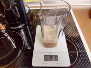 Klamer 150 Slow-Juicer Saftausbeute Äpfel