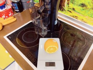 Klamer 150 Slow-Juicer Test mit Orange