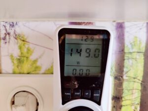 Klamer 150 Slow-Juicer maximaler Stromverbrauch im Test