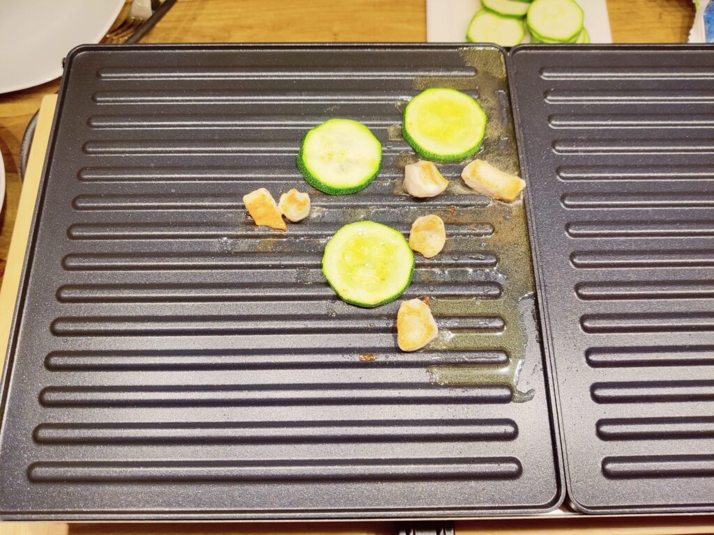 Klamer 1500 Raclette Grillergebnis