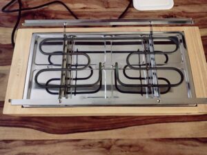 Klamer 1500 Raclette Gehäuse Reinigung