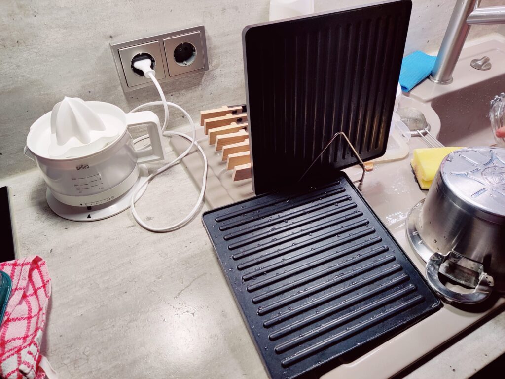 Klamer 1500 Raclette Zubehör Reinigung