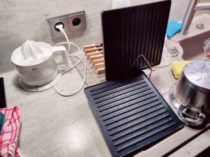 Klamer 1500 Raclette Zubehör Reinigung