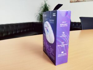 Turtle Beach Kone II Gaming-Maus Verpackung von der Seite