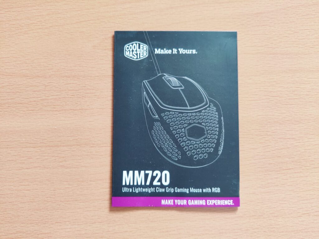 Cooler Master MM720 Gaming-Maus Bedienungsanleitung