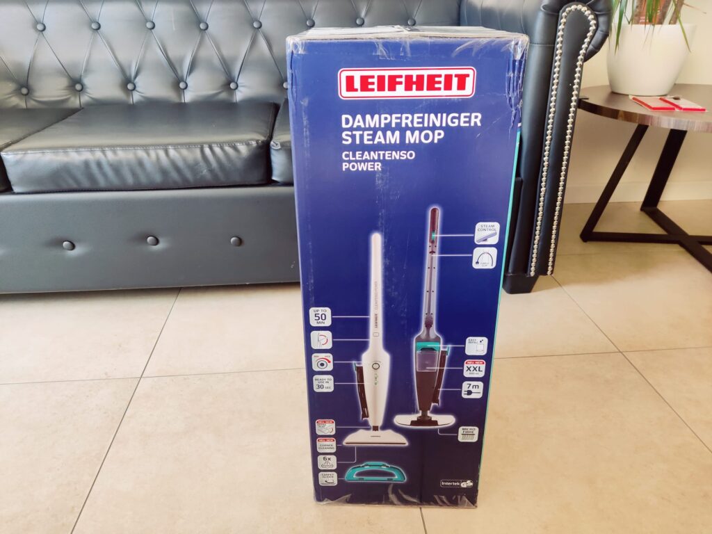 Leifheit CleanTenso Power 2.0 Dampfreiniger Verpackung