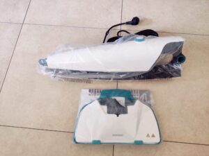 Leifheit CleanTenso Power 2.0 Dampfreiniger verpackt mit Zubehör