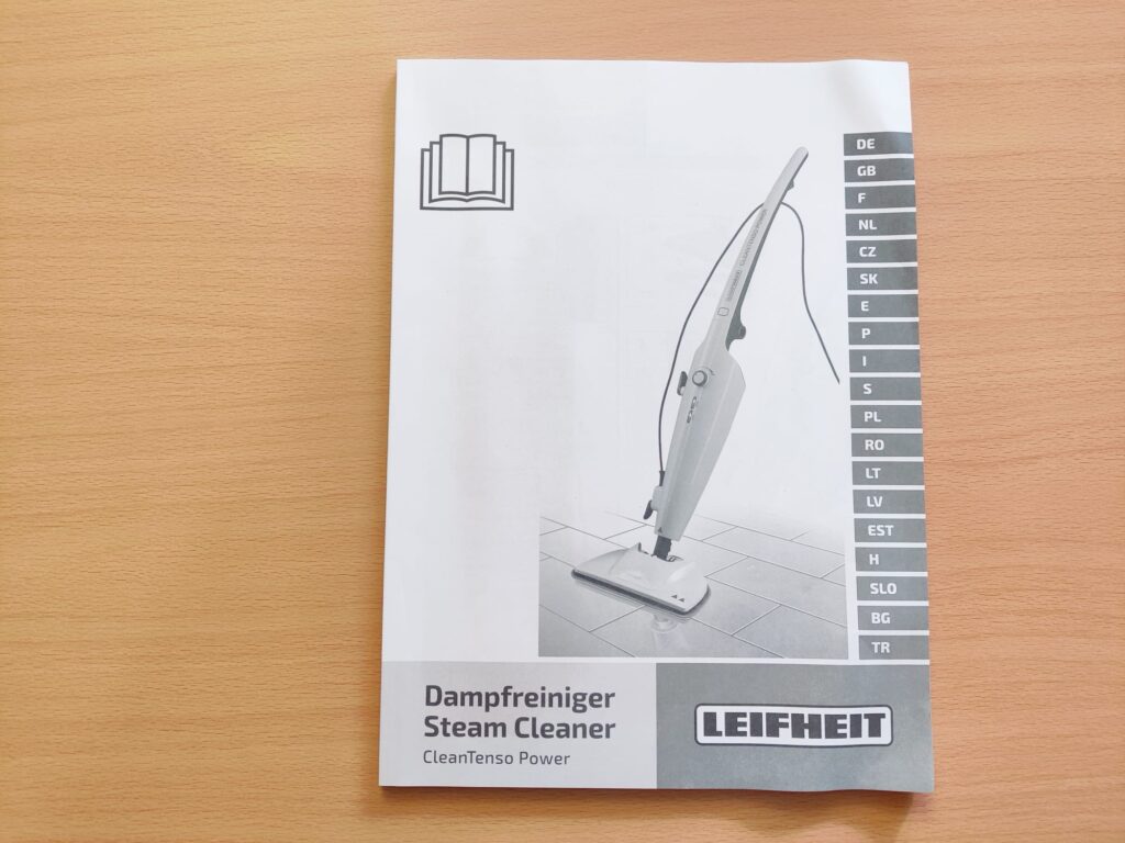 Leifheit CleanTenso Power 2.0 Dampfreiniger Bedienungsanleitung