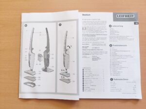 Leifheit CleanTenso Power 2.0 Dampfreiniger Bedienungsanleitung innen
