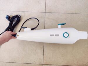 Leifheit CleanTenso Power 2.0 Dampfreiniger Handteil von oben