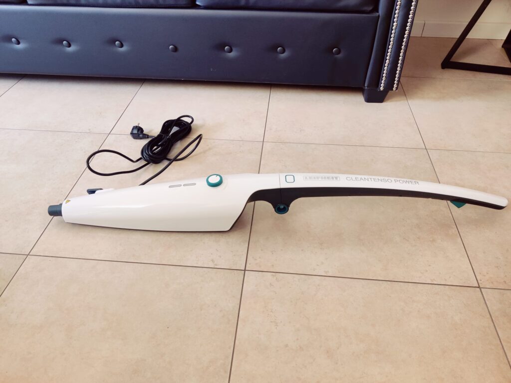 Leifheit CleanTenso Power 2.0 Dampfreiniger ausgeklappter Stiel