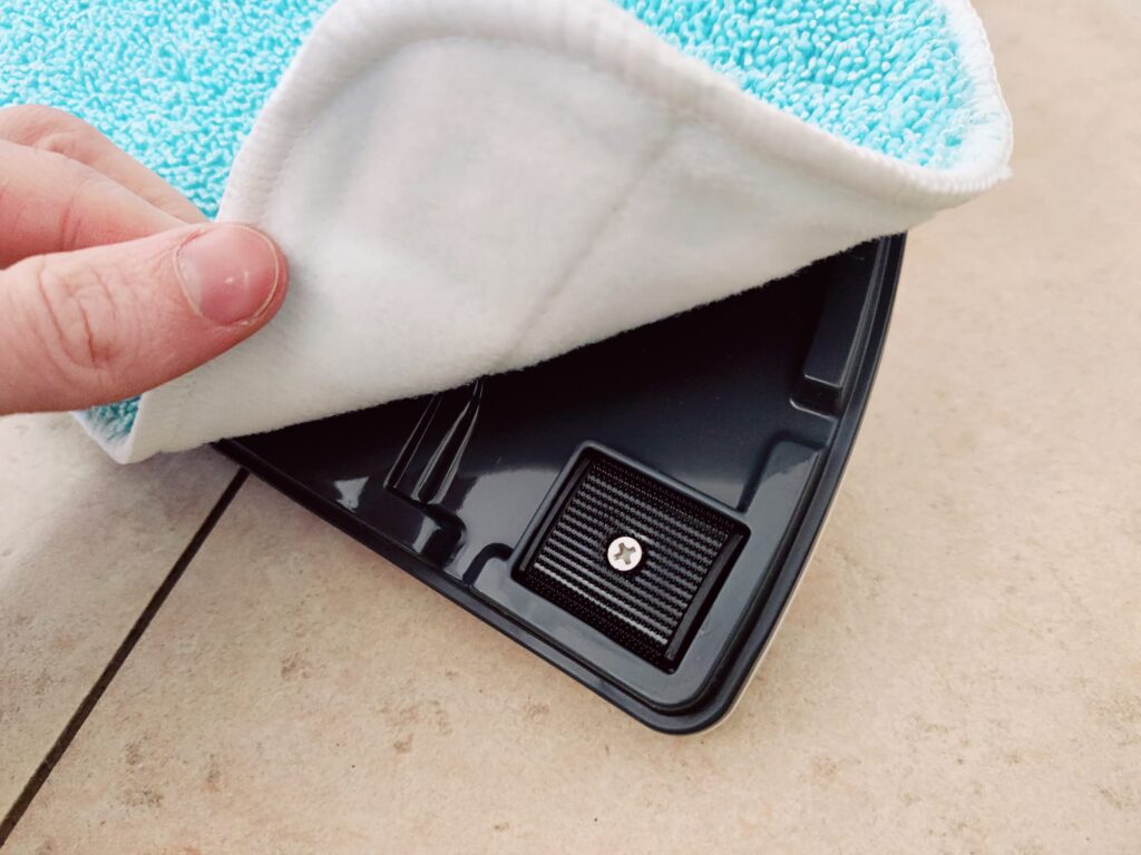 Leifheit CleanTenso Power 2.0 Dampfreiniger Mikrofaser-Pad Befestigung