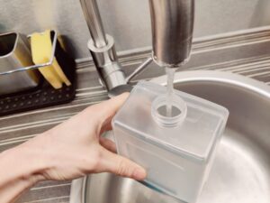 Leifheit CleanTenso Power 2.0 Dampfreiniger Wasser einfüllen
