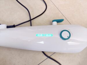 Leifheit CleanTenso Power 2.0 Dampfreiniger aufgeheizt