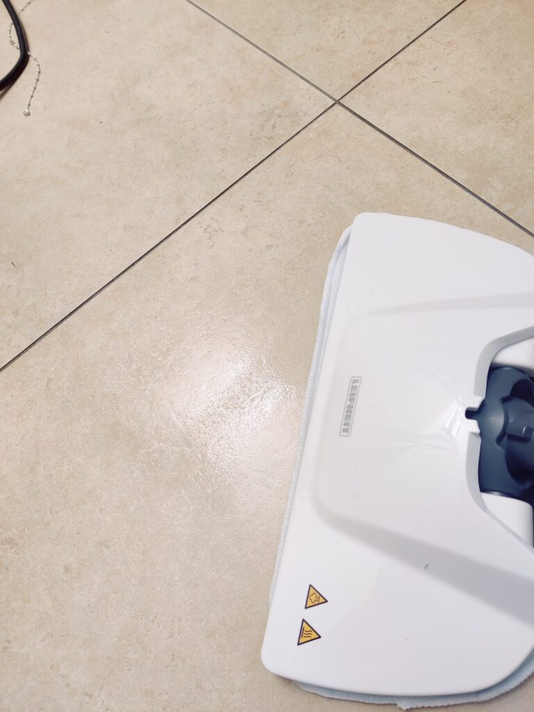 Leifheit CleanTenso Power 2.0 Dampfreiniger Reinigungsergebnis